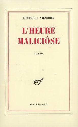 Livrenpoche : L'heure maliciôse - Louise De Vilmorin - Livre