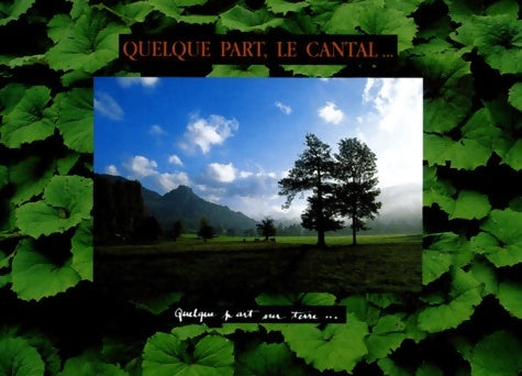 Livrenpoche : Quelque part le cantal - Pierre Soisson - Livre