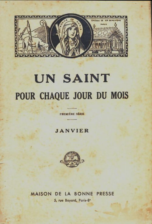 Livrenpoche : Un saint pour chaque jour du mois : Janvier - Collectif - Livre