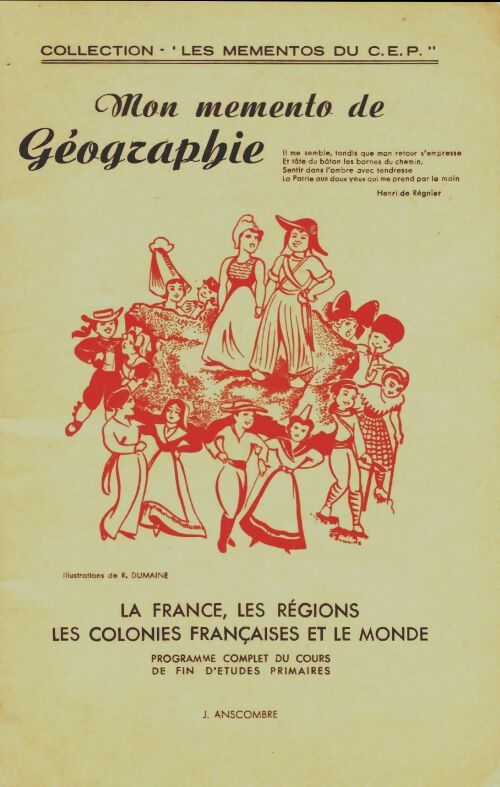 Livrenpoche : Mon Mémento de géographie - Collectif - Livre