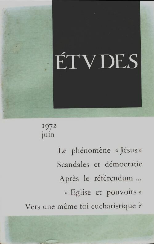 Livrenpoche : Études juin 1972 - Collectif - Livre
