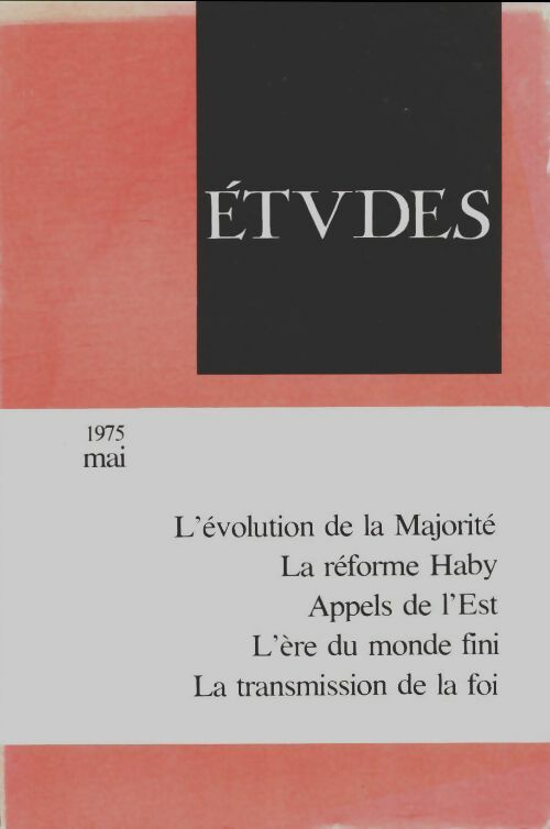 Livrenpoche : Études mai 1975 - Collectif - Livre