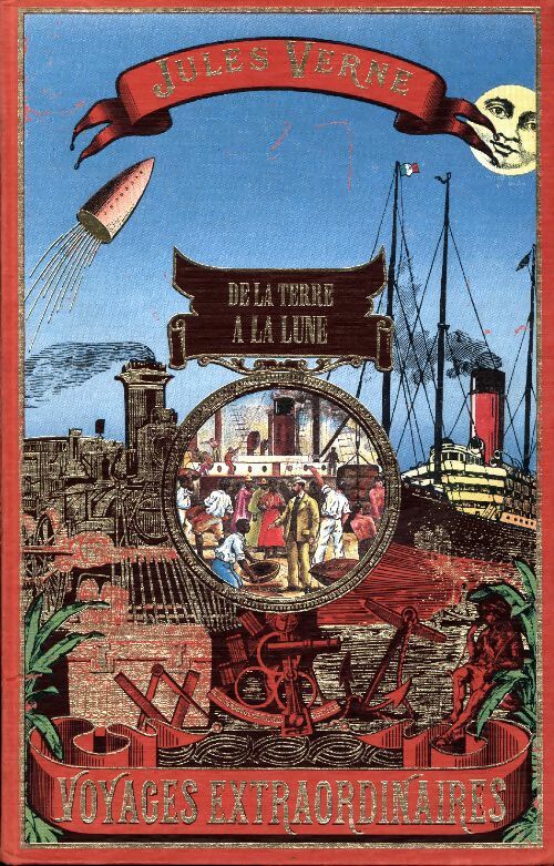 Livrenpoche : De la terre à la lune - Verne Jules - Livre