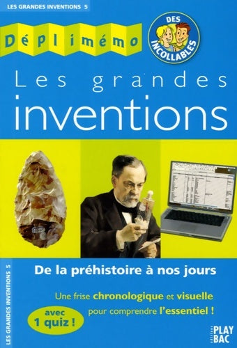 Livrenpoche : Déplimémo : Les grandes inventions - A. Blondet - Livre