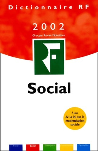 Livrenpoche : Dictionnaire social 2002 - Collectif - Livre