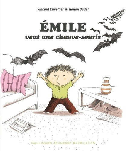 Livrenpoche : Emile veut une chauve-souris - Vincent Cuvellier - Livre