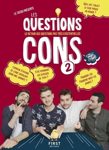 Livrenpoche : Les questions cons Tome II : Le livre des question pas très existentielles - Le Tatou - Livre
