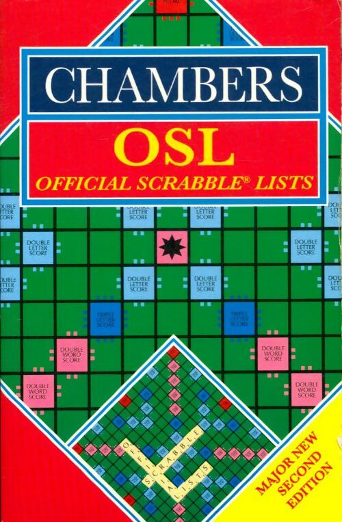 Livrenpoche : Chambers OSL Official Scrabble lists - Allan Darryl; Simmons - Livre