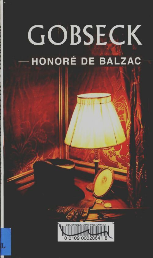 Livrenpoche : Gobseck - Honoré De Balzac - Livre