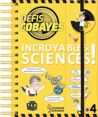 Livrenpoche : Défis cobayes - incroyables sciences ! - Collectif - Livre