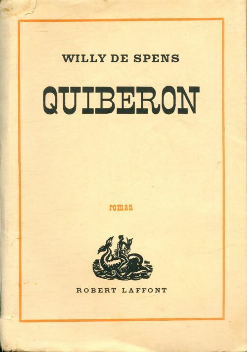 Livrenpoche : Quiberon - Willy De Spens - Livre