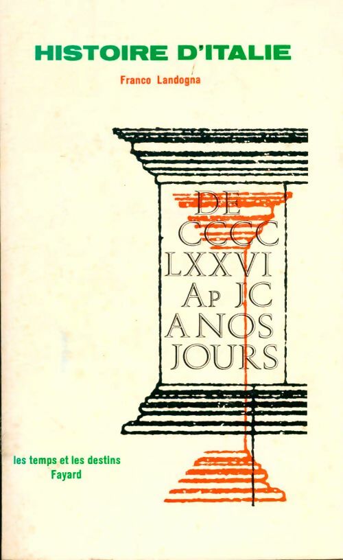 Livrenpoche : Histoire d'Italie - Franco Landogna - Livre