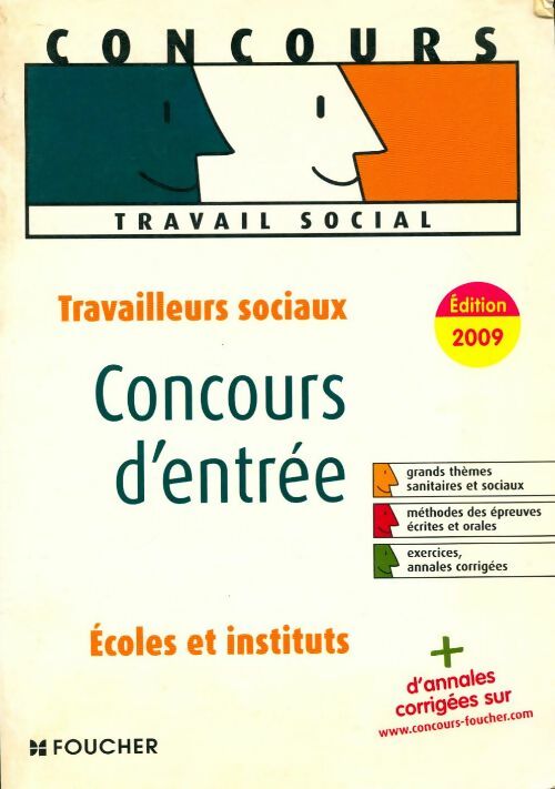 Livrenpoche : Travailleurs sociaux : Concours d'entrée en écoles et en instituts - Collectif - Livre