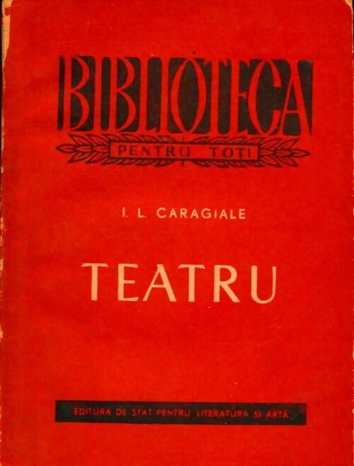 Livrenpoche : Teatru - Ion Luca Caragiale - Livre