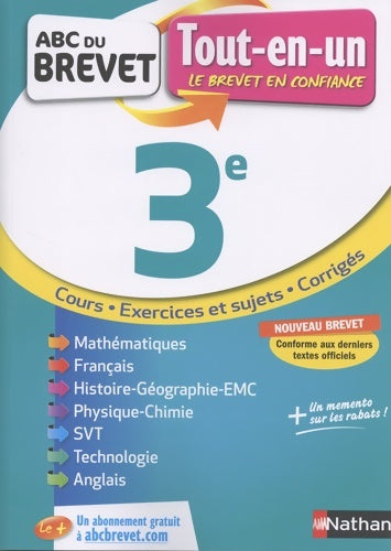 Livrenpoche : Tout-en-un 3e - Cécile De Cazanove - Livre