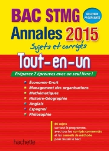 Livrenpoche : Bac STMG 2015 tout-en-un - Oscar Torrès - Livre