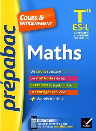 Livrenpoche : Maths Terminales ES, L cours & entraînement - Michel Abadie - Livre