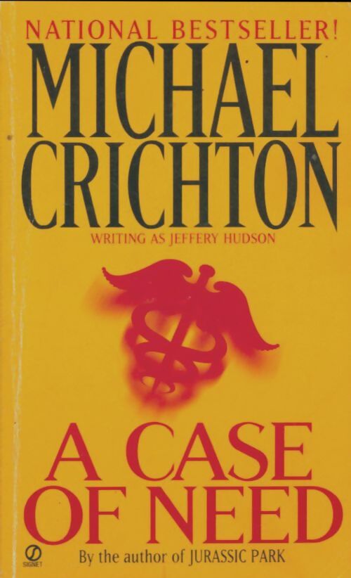 Livrenpoche : A case of need - Jeffery Hudson - Livre