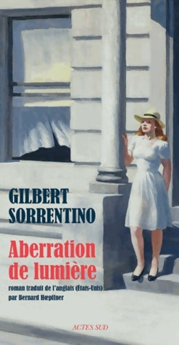 Livrenpoche : Aberration de lumière - Gilbert Sorrentino - Livre