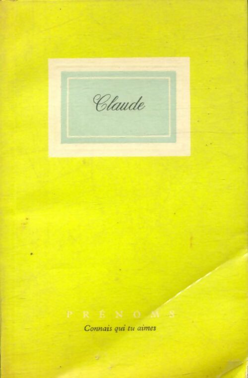 Livrenpoche : Claude - François Sentein - Livre