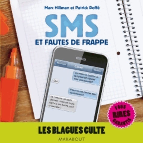 Livrenpoche : SMS et fautes de frappe - Marc Hillman - Livre