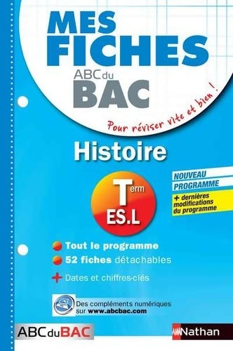 Livrenpoche : Histoire Terminales ES, L. - Florian Louis - Livre
