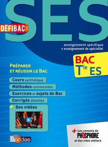 Livrenpoche : SES Terminale ES - Collectif - Livre