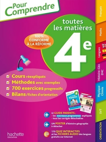 Livrenpoche : Pour comprendre toute les matières de la 4e - Isabelle De Lisle - Livre