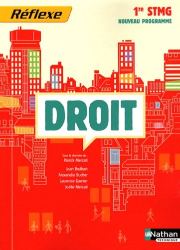 Livrenpoche : Droit 1ère STMG - Patrick Mercati - Livre