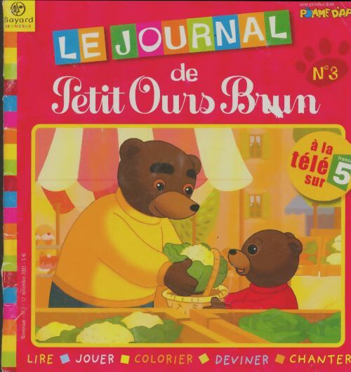 Livrenpoche : Le journal de petit ours brun n°3 - Collectif - Livre