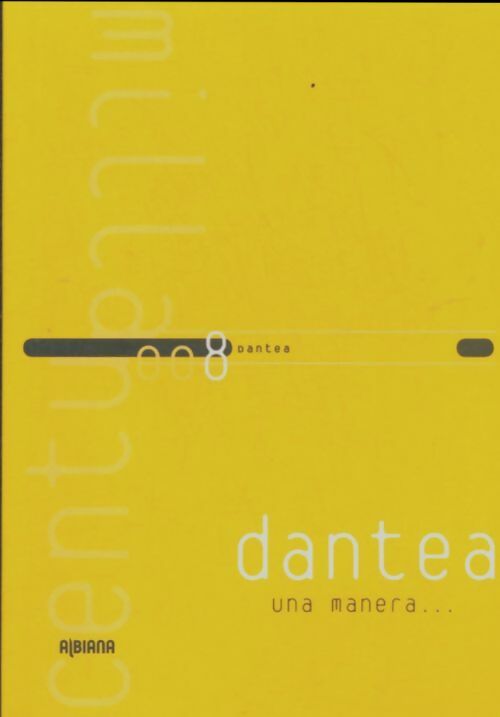 Livrenpoche : Dantea una manera - Collectif - Livre