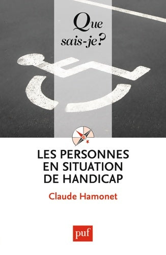 Livrenpoche : Les personnes en situation de handicap - Claude Hamonet - Livre