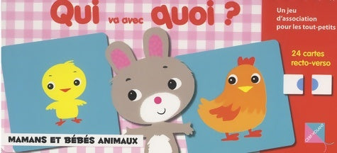 Livrenpoche : Mamans et bébés animaux. Un jeu d'association pour les tout-petits - Collectif - Livre
