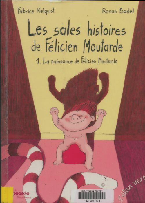 Livrenpoche : Les sales histoires de Félicien Moutarde Tome I : La naissance de Félicien Moutarde - Fabrice Melquiot - Livre