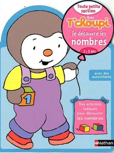 Avec t'choupi - je découvre les nombres tps - Christelle Chambon - Livre