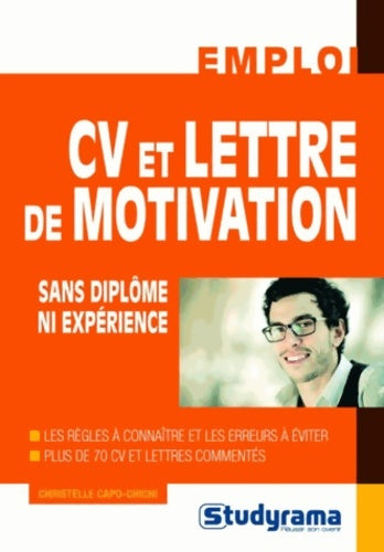 Livrenpoche : CV et lettre de motivation sans diplôme ni expérience - Christelle Capo-Chichi - Livre