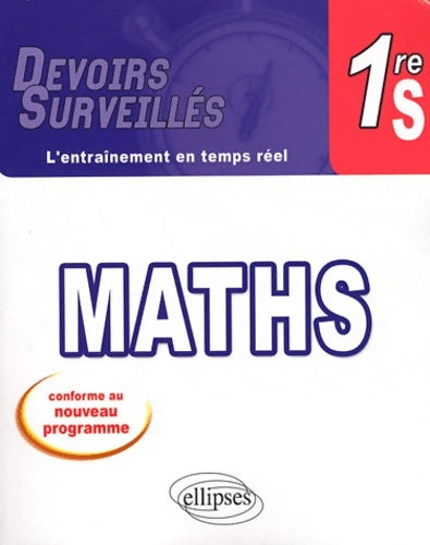 Livrenpoche : Maths première s conforme au programme 2011 - Yoan Lee - Livre