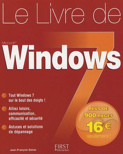 Livrenpoche : Livre de windows 7 - Jean-François Sehan - Livre