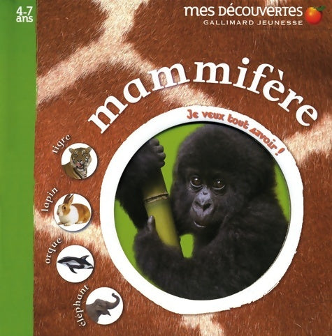 Livrenpoche : Mammifère - Collectif - Livre