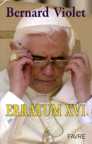 Livrenpoche : Erratum xvi - Bernard Violet - Livre