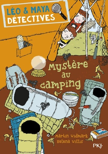 Livrenpoche : Léo et maya détectives Tome IV : Mystère au camping - Martin Widmark - Livre