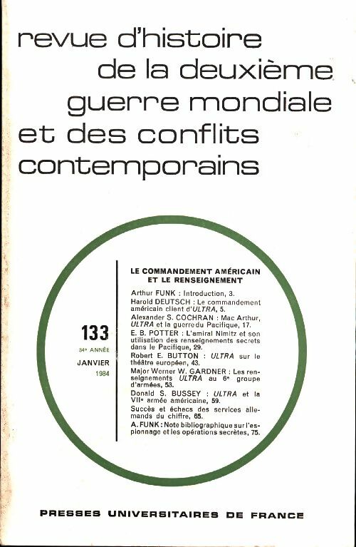 Livrenpoche : Guerres mondiales et conflits contemporains n°133 - Collectif - Livre