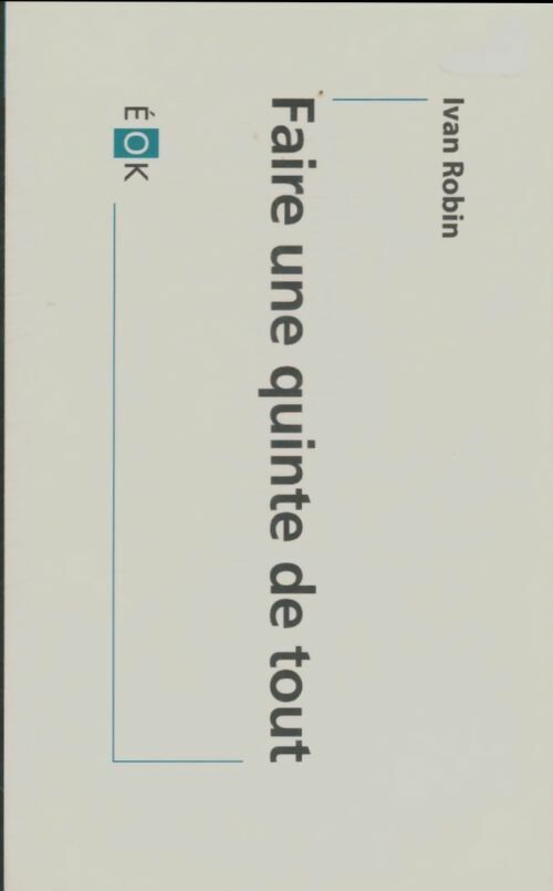 Livrenpoche : Faire une quinte de toux - Yvan Robin - Livre