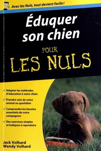Livrenpoche : Eduquer son chien pour les nuls - Jack Volhard - Livre
