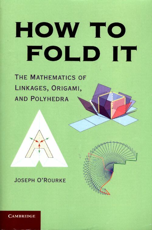 Livrenpoche : How to fold it - Joseph Orourke - Livre