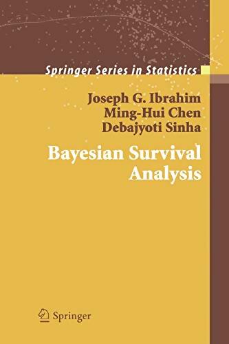 Livrenpoche : Bayesian survival analysis - Joseph G. Ibrahim - Livre