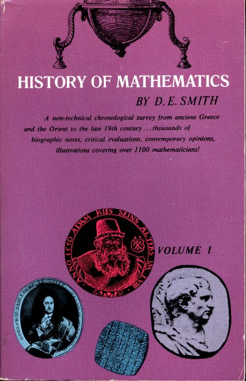 Livrenpoche : History of mathematics Volume 1 - David Eugene Smith - Livre