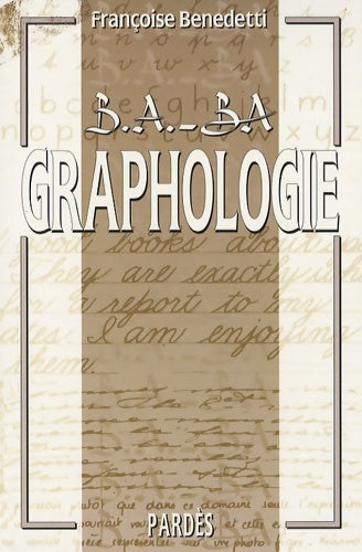 Livrenpoche : Graphologie - Françoise Benedetti - Livre
