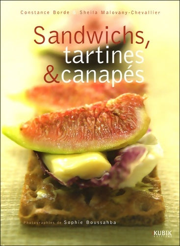 Livrenpoche : Sandwichs tartines & canapés - Constance Borde - Livre