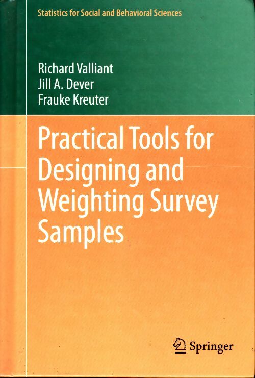 Livrenpoche : Practical tools for designing and weighting survey samples - Richard Valliant - Livre
